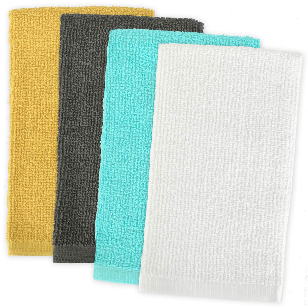 DII® Assorted Spring Barmop Dishtowel (Set of 4)